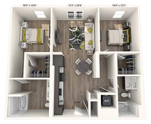 Floor plan BM2-Upgrade-1021-1029sf