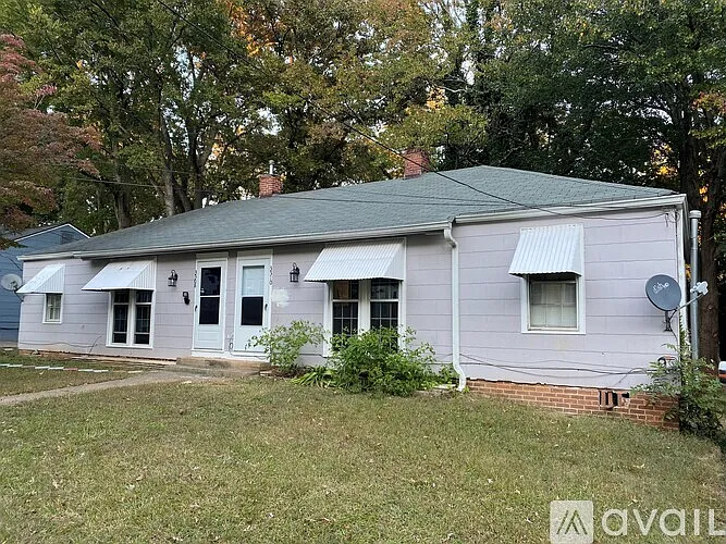 Front of duplex