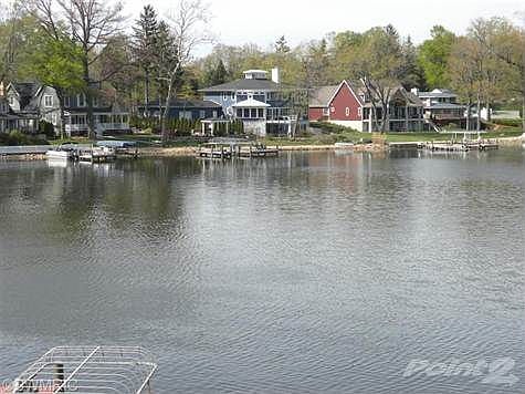 View of the bay from the deck.