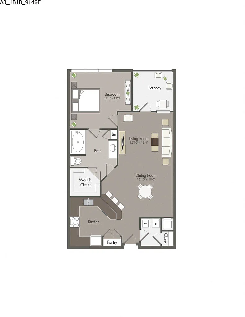 Floor plan A3