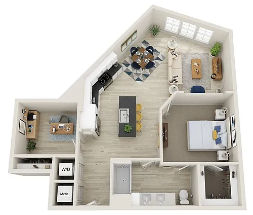 Floor plan A12D