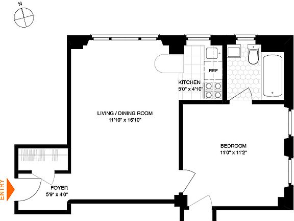 5th image of 325 W 45th St #1012