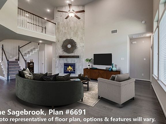 The Sagebrook - Living Room