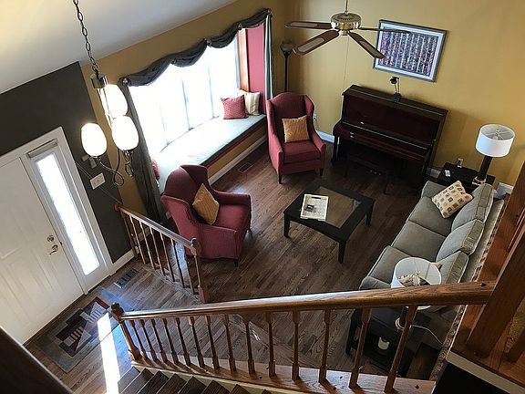 Living Room View from Loft