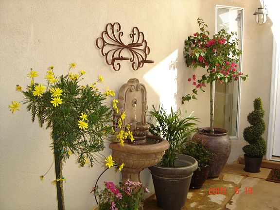 Front courtyard