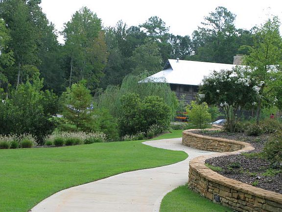 Walking trail at back yard!