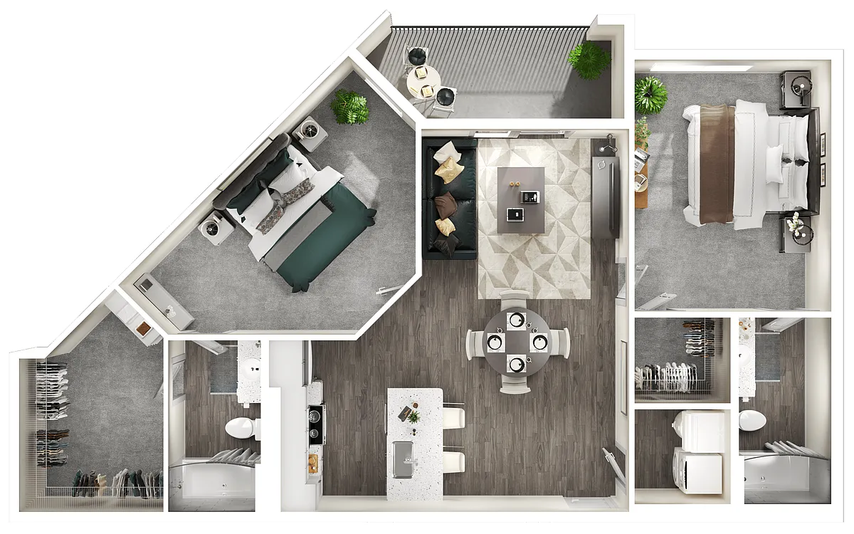 Floor plan B3