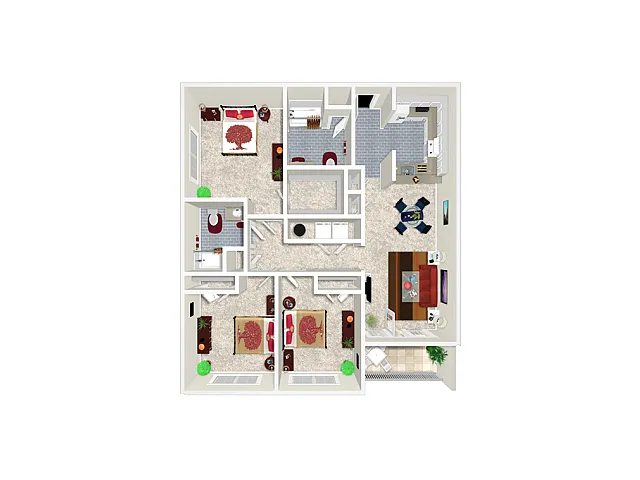 Floor plan C1R