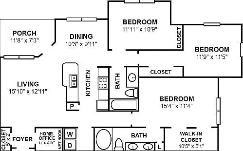 C1R Floor Plan C1R Floor Plan