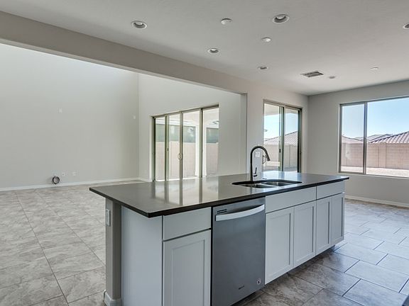 Kitchen Overlooks Gathering Room and Cafe