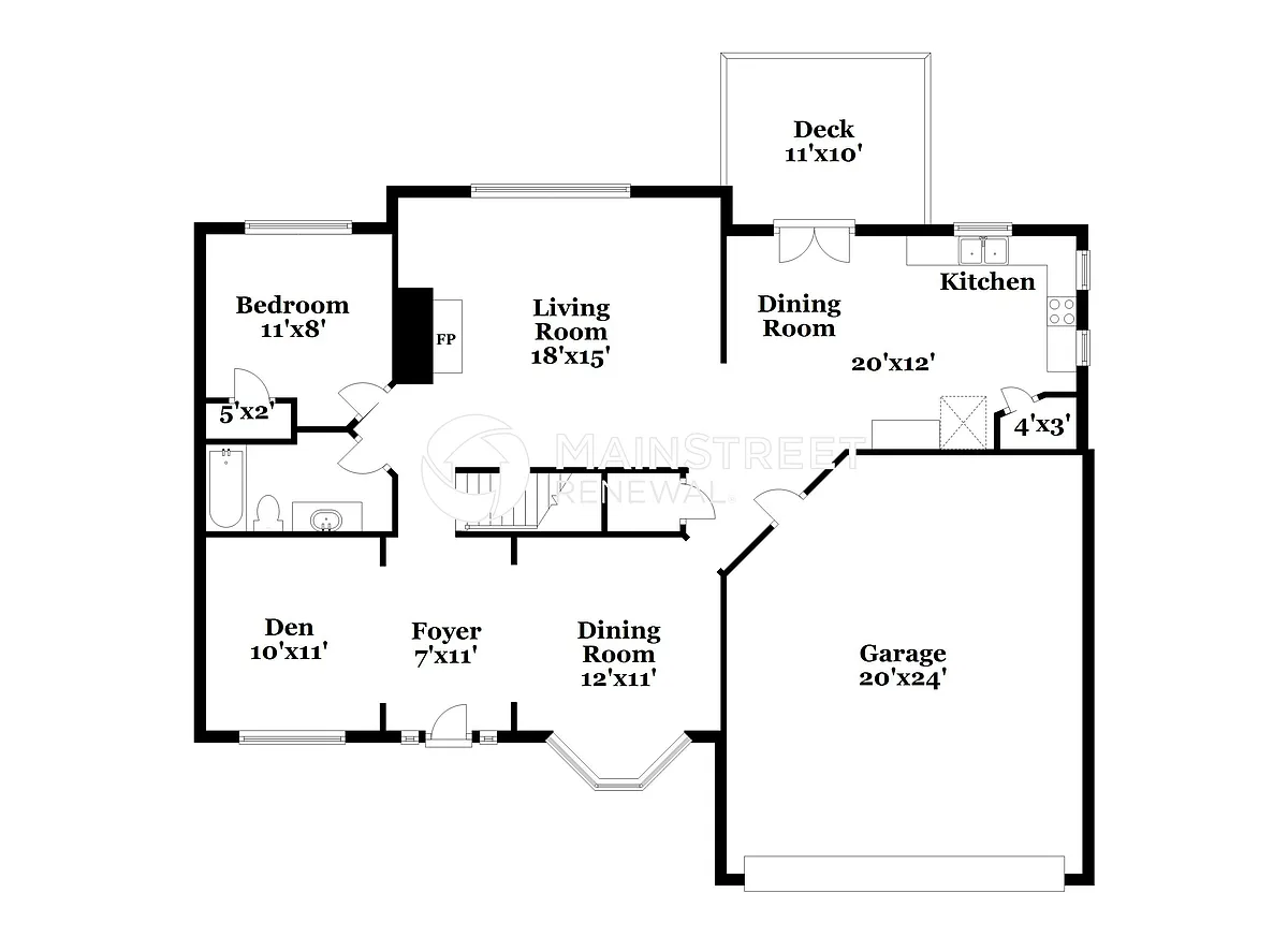 Floor Plan - 118 Herons Nest Ln