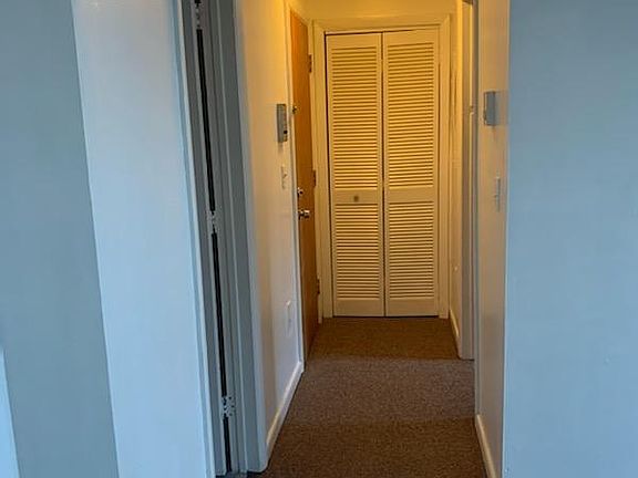 Entry door, closet & Hall to bedrooom
