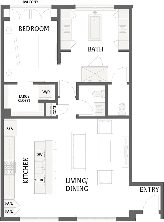 Floor plan Solerno