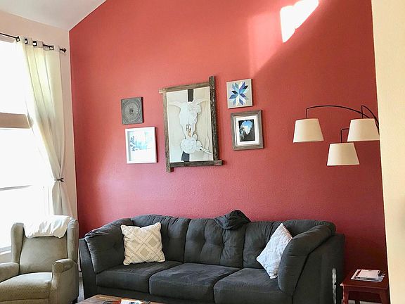 Living Room w/Vaulted Ceiling