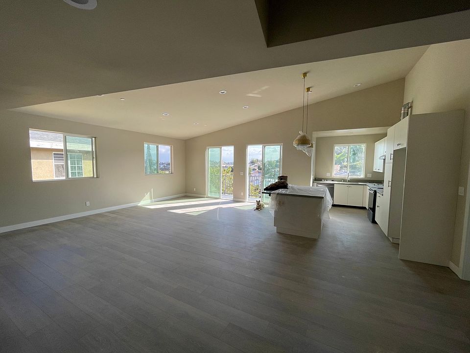 Living Room, Dining Room and Kitchen