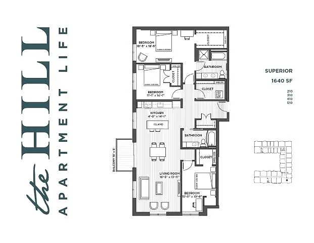 Floor plan C1