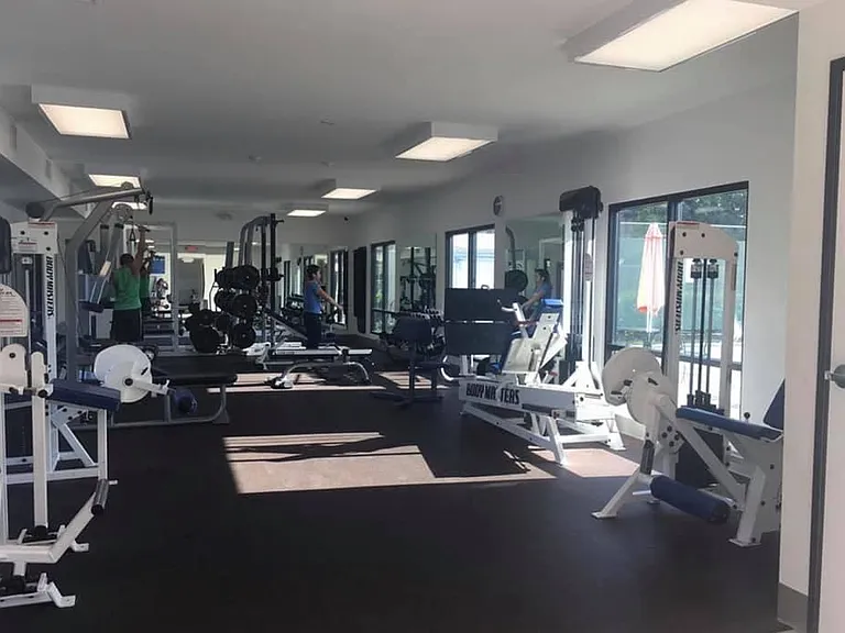 Weight room...there's also a cardio room