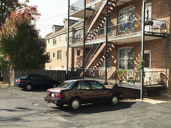 backyard with on-site parking