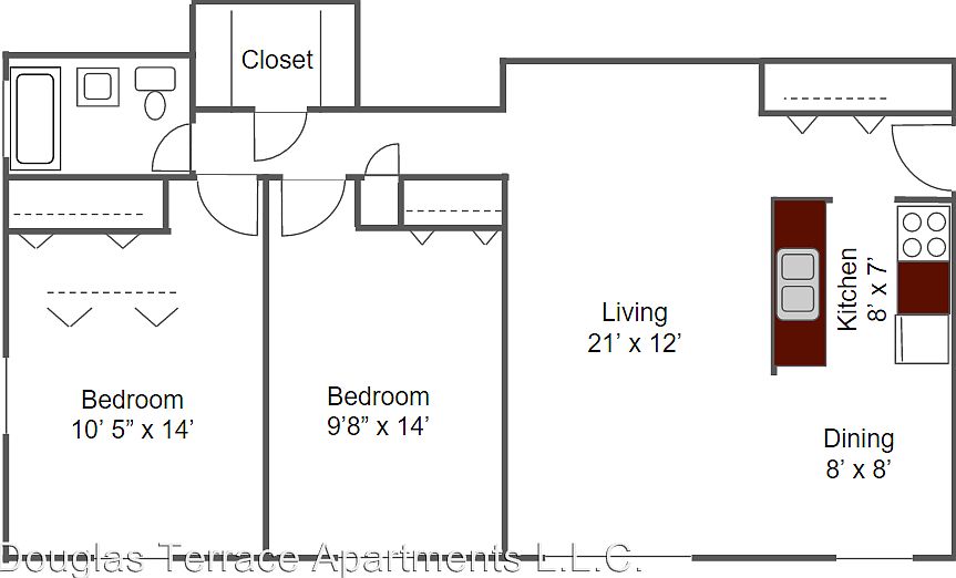2nd image of 3310 Douglas Dr N APT 8