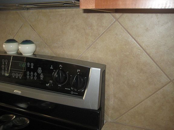 Tiled Backsplash