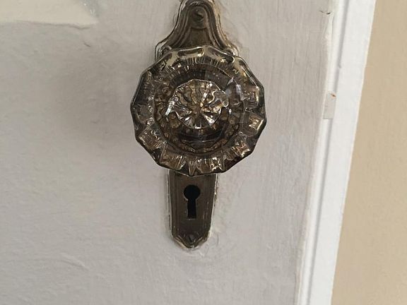 Original doorknobs and hardwood floors