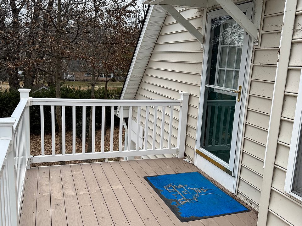 Deck and front door