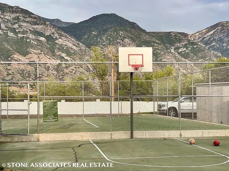 Stay active with on-site tennis, basketball, and racquetball courts