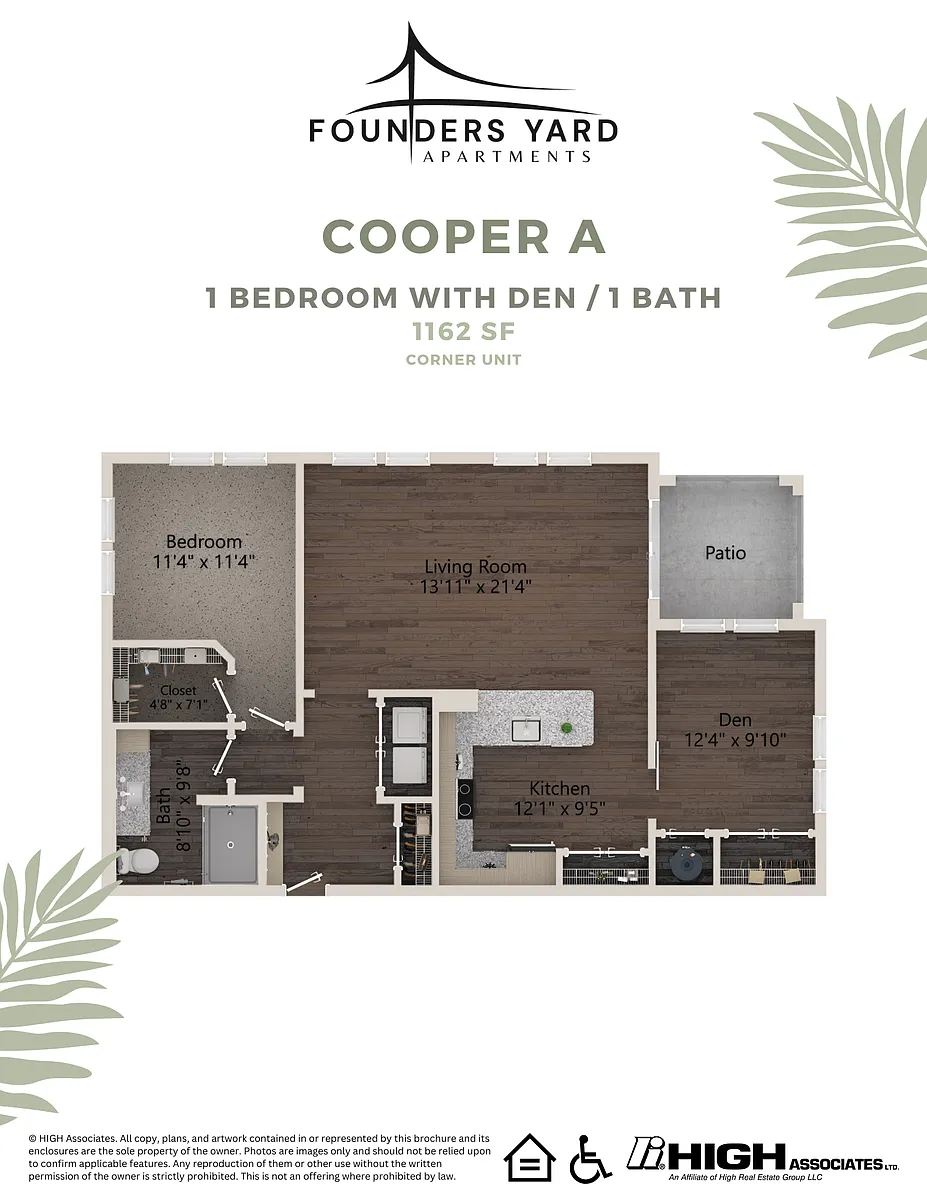 Floor plan A6 Cooper