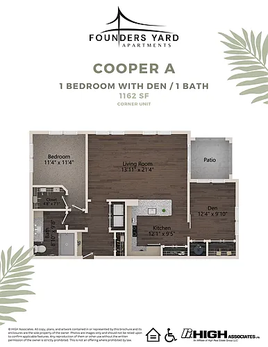 Floor plan A6 Cooper