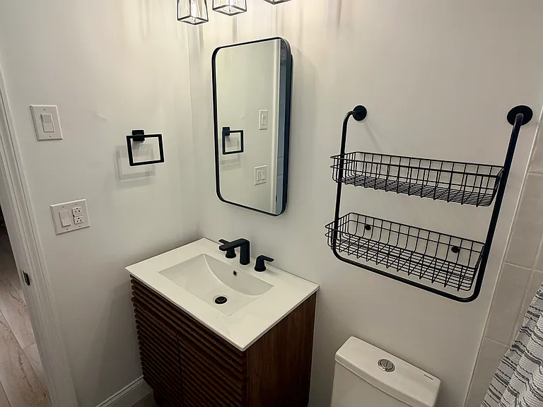 All new bathroom