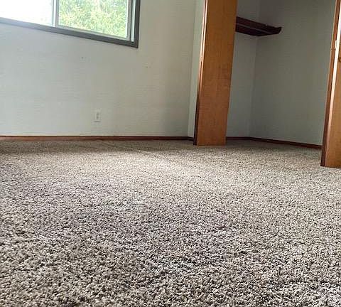 Bedroom with large closet