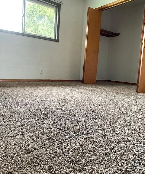Bedroom with large closet