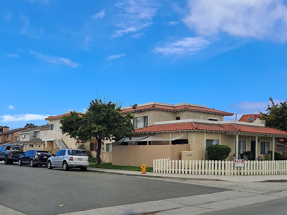 8082 Constantine. Apt #4 is at the end of the building, over the garages.
