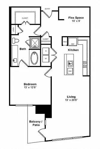Floor plan Confidence - High-Rise