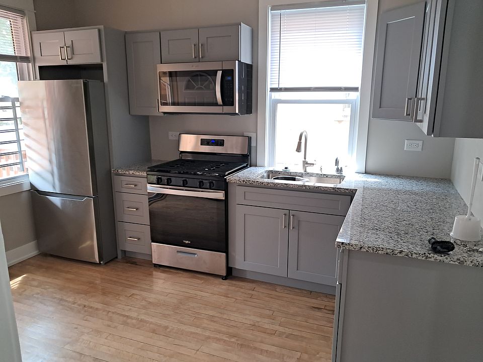 Kitchen with brand new appliances and granite counter top