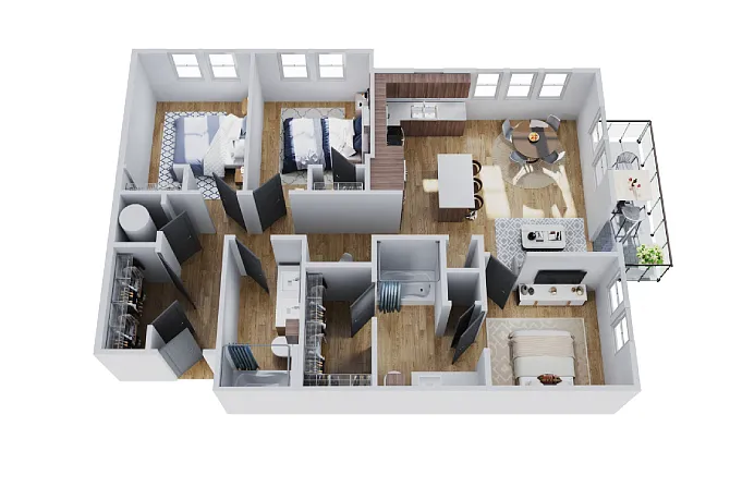 Floor plan C1