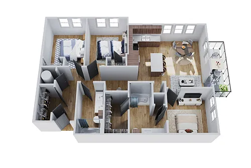 Floor plan C1