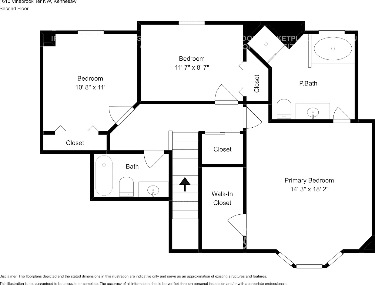 1610 Vinebrook Ter NW Kennesaw, GA 30144 — Photo 3