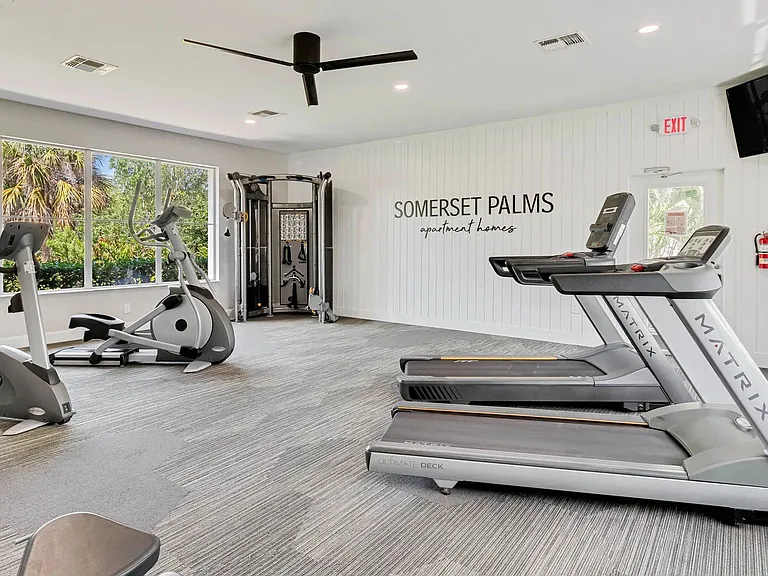 Achieve your fitness goals with treadmills, resistance machines, and scenic views in our modern fitness center.