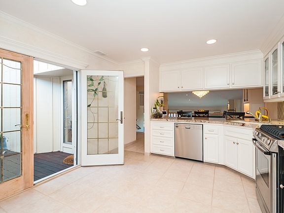 Beautiful stained glass door