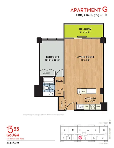 Floor plan G