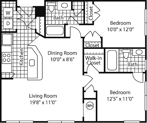 Floor plan Hockney