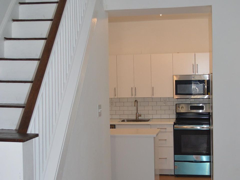 Kitchen and stairs