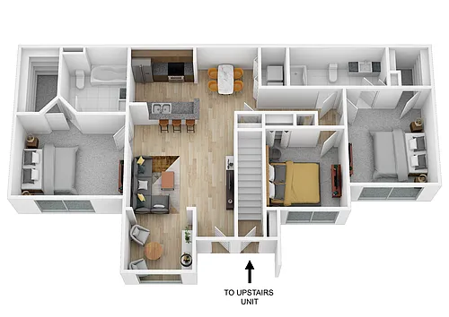 Floor plan 3 Bedroom Reno