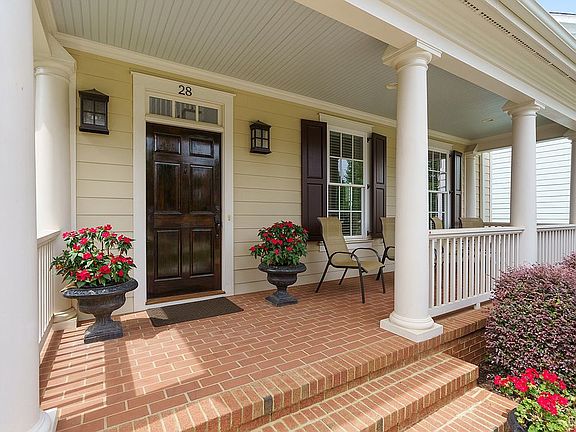 Large covered porch