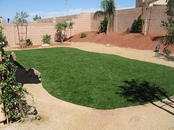 Low maintenance yard/ Artificial Turf