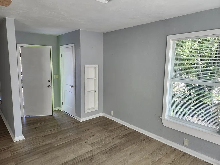 Main entry into living room.