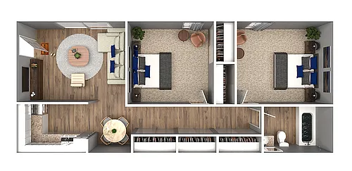 Floor plan Oakland