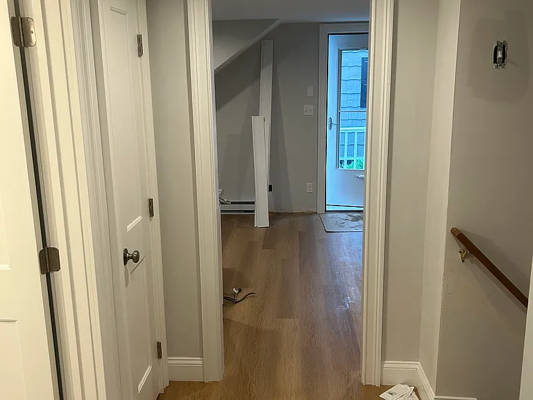 Hallway to back door