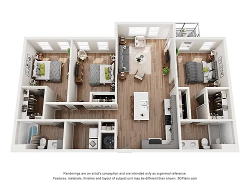 Floor plan Fire Maple